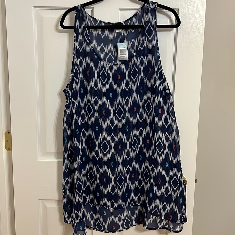 Torrid Chiffon Tank